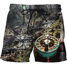 Load image into Gallery viewer, Fish 3 d printing Mens Swim Shorts Surf Wear Board Shorts 2018 Summer Swimsuit Boardshorts Trunks Short size s-6xl