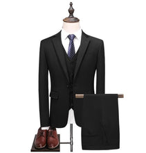 Load image into Gallery viewer, White Men's Formal Custom Suits Wedding Tuxedo Casual Men Business Latest Suits Fashion Dinner Prom 3 Pieces Blazer Vest Pants